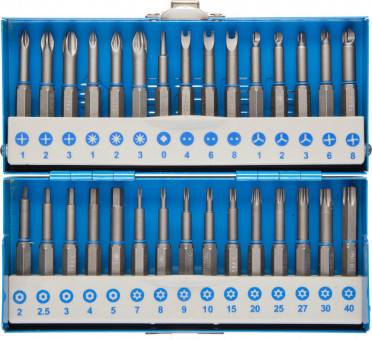 Набор ЗУБР: Биты со специальными профилями, обточенные, хромомолибденовая сталь, 50 мм, 30 предметов,  ( 26092-H30 )