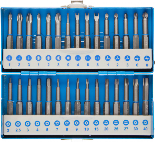 Набор ЗУБР: Биты со специальными профилями, обточенные, хромомолибденовая сталь, 50 мм, 30 предметов,  ( 26092-H30 )