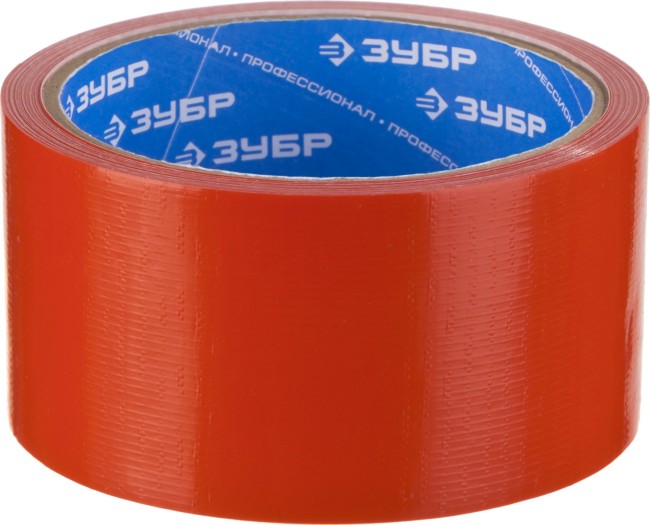 Армированная лента, ЗУБР Профессионал 12094-50-10, универсальная, влагостойкая, 48мм х 10м, красная,  ( 12094-50-10 )