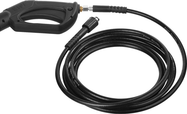 Мойка высокого давления (минимойка) электр, ЗУБР Профессионал АВД-П140,макс. 140Атм,350л/ч,1400Вт,колеса,бесщет двиг,АВТО-СТОП,5м шланг,пистолет 375,  ( АВД-П140 )