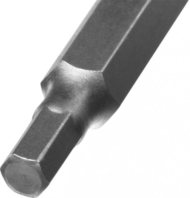 Биты ЗУБР "МАСТЕР", тип хвостовика E 1/4", 50мм, HEX4, 2шт,  ( 26007-4-50-2 )