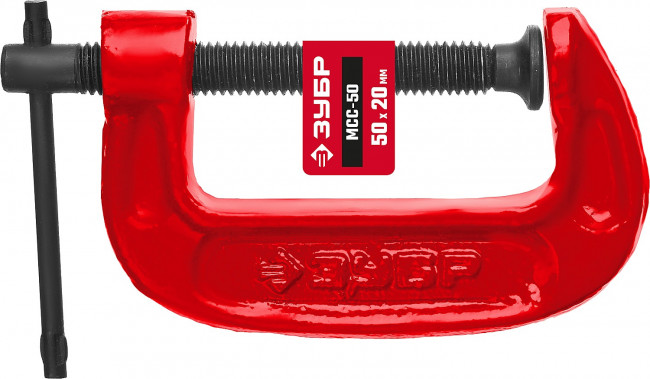 МСС-50 струбцина тип G 50 мм, ЗУБР ( 32244-050 ) МСС-50 струбцина тип G 50 мм, ЗУБР ( 32244-050 )