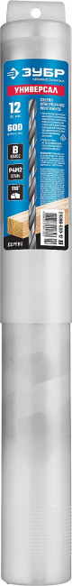 Сверло опалубочное монтажное, ЗУБР Профессионал 29390-600-12, d=12х600мм ( 29390-600-12_z02 )