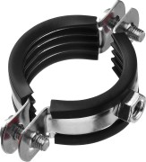 Хомут трубный с гайкой, 1 1/4", 8шт, оцинкованный, ЗУБР,  ( 37850-40-45 )