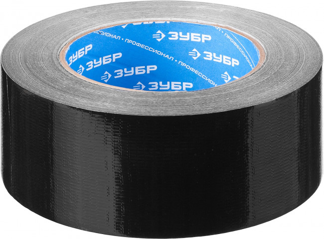 Армированная лента, ЗУБР Профессионал 12096-50-50, универсальная, влагостойкая, 48мм х 45м, черная,  ( 12096-50-50 )