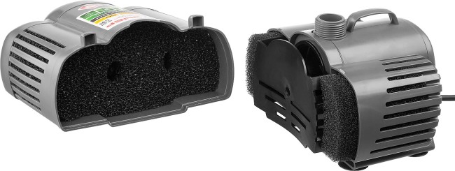 Насос фонтанный, ЗУБР ЗНФГ-50-3.4, для грязной воды, напор 3,4 м, насадки: колокольчик, гейзер, каскад, 85 Вт, 50 л/мин, ЗУБР,  ( ЗНФГ-50-3.4 )