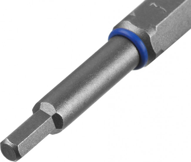 Биты ЗУБР "ПРОФЕССИОНАЛ" торсионные кованые, обточенные, хромомолибденовая сталь, HEX3, 2шт,  ( 26017-3-50-2 )