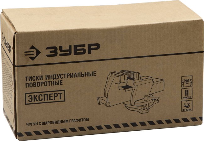 Тиски ЗУБР "ЭКСПЕРТ" индустриальные поворотные, 200мм ,  ( 32703-200 )