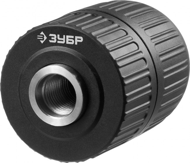 Патрон быстрозажимной ЗУБР "МАСТЕР" для дрели, 13 мм, посадочная резьба 1/2", под сверло Д 1,5 - 13 мм,  ( 2907-13-1/2_z02 )