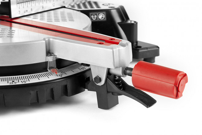 Пила торцовочная комбинированная, ЗУБР ЗПТК-305-1900, d= 305 x 30 мм, 1900Вт, 4200 об/мин, 90°- 85/180 мм, 45°- 55/125 мм,  ( ЗПТК-305-1900 )