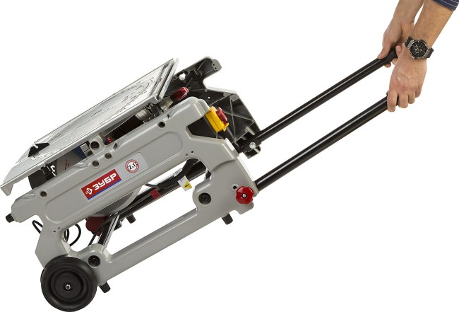 Пила торцовочная комбинированная, ЗУБР ЗПТК-305-1900, d= 305 x 30 мм, 1900Вт, 4200 об/мин, 90°- 85/180 мм, 45°- 55/125 мм,  ( ЗПТК-305-1900 )