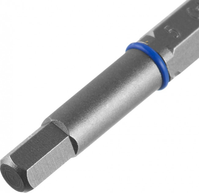 Биты ЗУБР "ПРОФЕССИОНАЛ" торсионные кованые, обточенные, хромомолибденовая сталь, HEX5, 2шт,  ( 26017-5-50-2 )