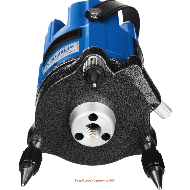 ЗУБР КРЕСТ 55 нивелир лазерный линейный, 4 верт, 3 гориз. линии, кейс,  20м,  точн. 0,3 мм/м, ( 34904 )