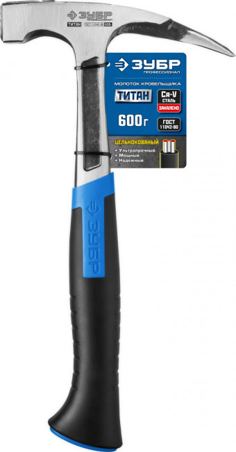 Молоток КРОВЕЛЬЩИКА "ТИТАН" 600 г цельнокованый, ЗУБР Профессионал, ( 20147-600 ) Молоток КРОВЕЛЬЩИКА "ТИТАН" 600 г цельнокованый, ЗУБР Профессионал, ( 20147-600 )