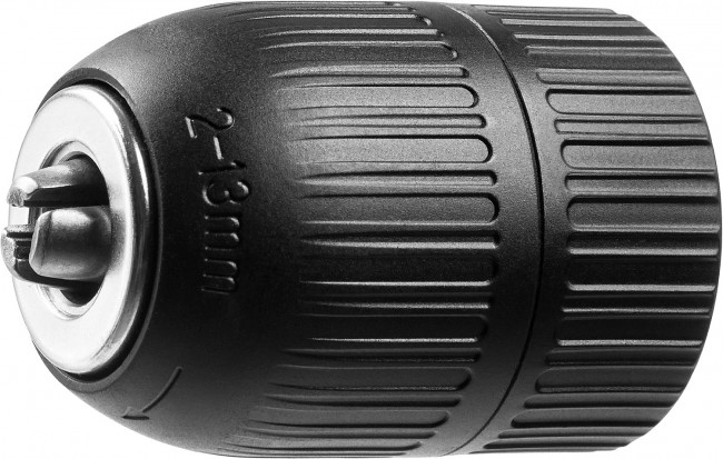 Патрон быстрозажимной ЗУБР "МАСТЕР" для дрели, 13 мм, посадочная резьба 3/8", под сверло Д 1,5 - 13 мм,  ( 2907-13-3/8_z02 )