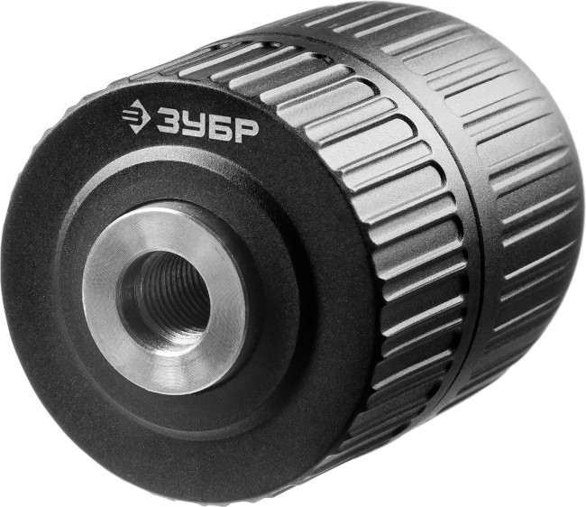 Патрон быстрозажимной ЗУБР "МАСТЕР" для дрели, 13 мм, посадочная резьба 3/8", под сверло Д 1,5 - 13 мм,  ( 2907-13-3/8_z02 )