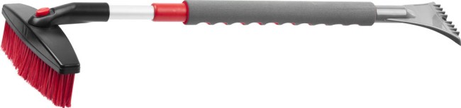 Щетка-сметка автомобильная ЗУБР "МАСТЕР" для снега, телескопическая, поворотная, со скребком, 810-1060мм  ,  ( 61061-110 )