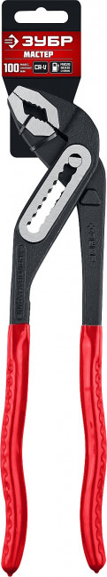 Клещи переставные "Мастер", Сr-V, высокомощный коробчатый шарнир, 400мм, ЗУБР, ( 2242-40 ) Клещи переставные "Мастер", Сr-V, высокомощный коробчатый шарнир, 400мм, ЗУБР, ( 2242-40 )