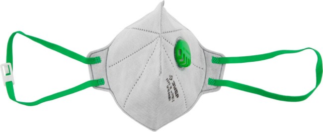 Полумаска фильтрующая ЗУБР "МАСТЕР" плоская, с клапаном, многослойная, угольный фильтр, класс защиты FFP2 , ( 11167-2 ) Полумаска фильтрующая ЗУБР "МАСТЕР" плоская, с клапаном, многослойная, угольный фильтр, класс защиты FFP2 , ( 11167-2 )