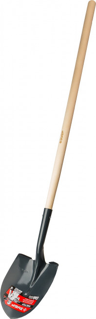 Лопата "МАСТЕР" штыковая ЛСГ для земляных работ, деревянный черенок, ЗУБР,  ( 39575 )