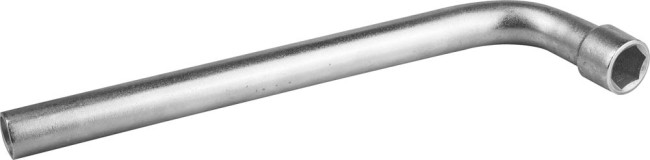 Ключ баллонный ЗУБР "МАСТЕР" Г-образный хромированный, 19мм,  ( 27533-19 )