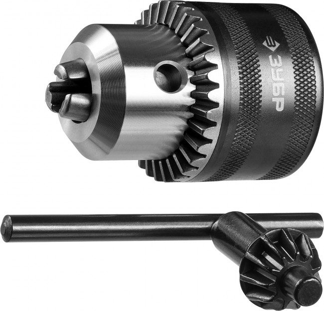 Патрон для станков, ЗУБР Профессионал 29084-16, В16мм, посадка на конус Морзе, с ключом в комплекте, D=3,0-16мм,  ( 29084-16_z01 )