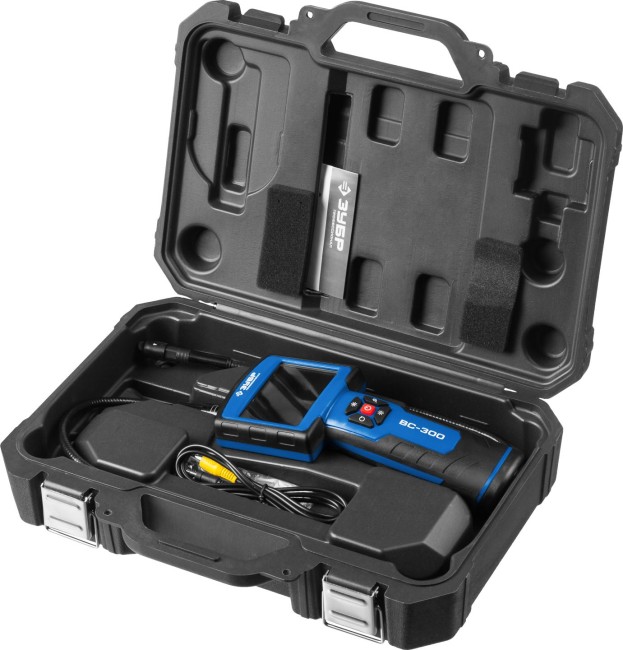 Видеоскоп ВC-300, ЗУБР Профессионал, 3,5", 12 мм, 1 м, TV-выход, ( 45352 ) Видеоскоп ВC-300, ЗУБР Профессионал, 3,5", 12 мм, 1 м, TV-выход, ( 45352 )