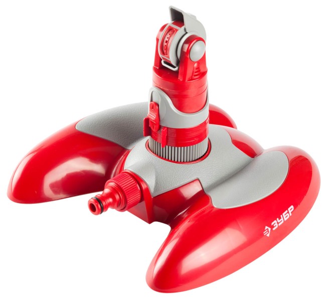 Турбораспылитель ЗУБР на подставке, поворотный на 360 град., из ударопрочной пластмассы, 4-х позиционный, ( 40438 ) Турбораспылитель ЗУБР на подставке, поворотный на 360 град., из ударопрочной пластмассы, 4-х позиционный, ( 40438 )