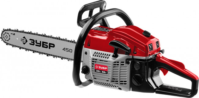 ЗУБР ПБЦ-М52-45 бензопила, 52 см3, шина 45 см ( ПБЦ-М52-45 )
