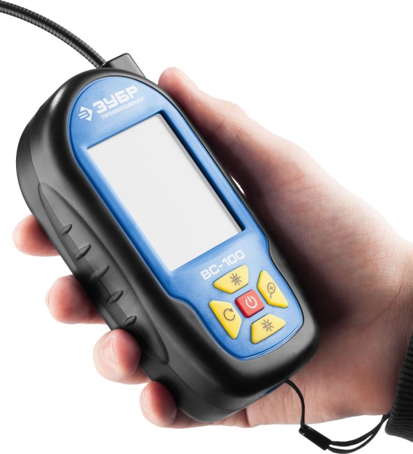 Видеоскоп ВC-100, ЗУБР Профессионал, 2,7", 9 мм, 0,6 м, ( 45355 ) Видеоскоп ВC-100, ЗУБР Профессионал, 2,7", 9 мм, 0,6 м, ( 45355 )