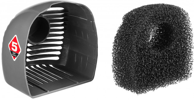 Насос фонтанный, ЗУБР ЗНФЧ-60-4.2, для чистой воды, напор 4,2 м, насадки: колокольчик, гейзер, каскад, 120 Вт, 60 л/мин,  ( ЗНФЧ-60-4.2 )