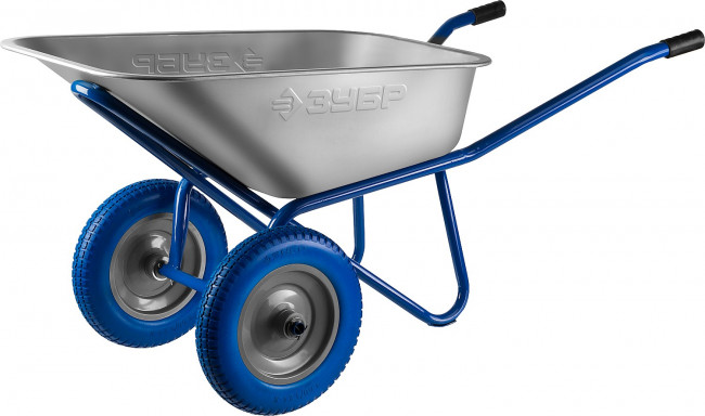 Тачка ЗУБР "ПРОФЕССИОНАЛ" строительная двухколесная, 110л, грузоподъемность 240 кг, ( 39911_z01 ) Тачка ЗУБР "ПРОФЕССИОНАЛ" строительная двухколесная, 110л, грузоподъемность 240 кг, ( 39911_z01 )