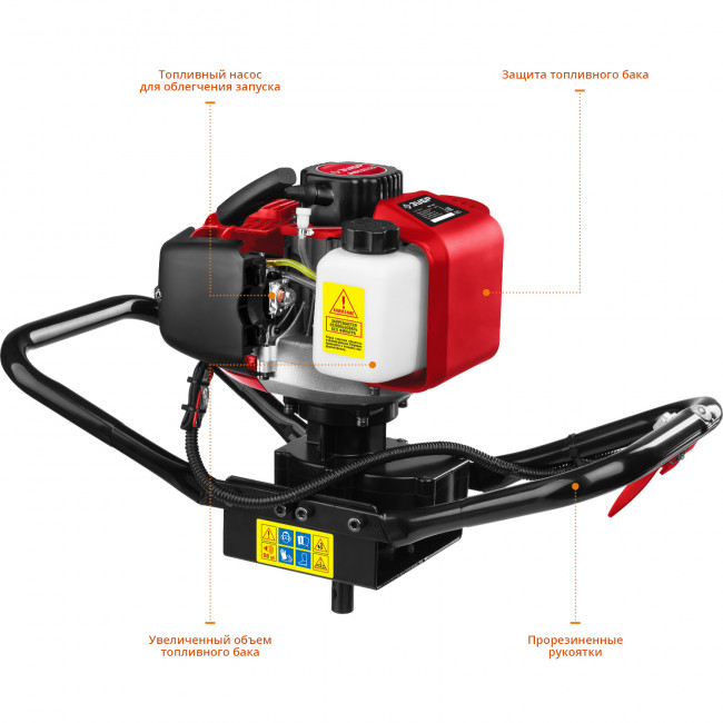 Мотобур (бензобур), d=60-150 мм, 43 см3, 1 оператор, ЗУБР, ( МБ1-150 ) Мотобур (бензобур), d=60-150 мм, 43 см3, 1 оператор, ЗУБР, ( МБ1-150 )