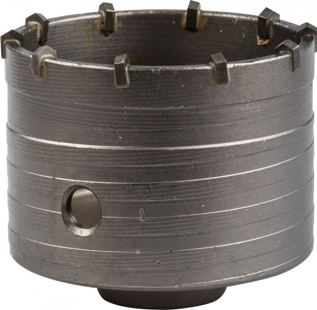 Коронка ЗУБР буровая кольцевая, по бетону, без державки, 80мм,  ( 29180-80 )