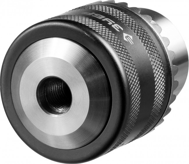 Патрон ударный ключевой для дрели, ЗУБР Профессионал 2908-16-1/2, 16мм, посадочная резьба 1/2", D=3,0-16мм, с ключом в комплекте,  ( 2908-16-1/2_z02 )