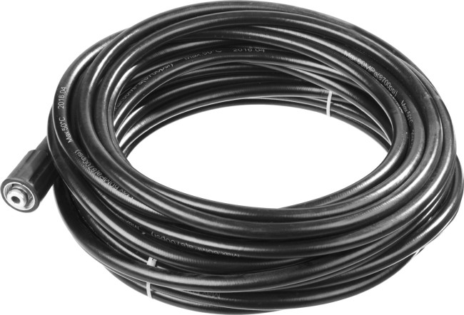 Шланг высокого давления для минимоек, ЗУБР 70411-375-15, 250 Атм, 15м, для пистолета 375 серии,  ( 70411-375-15 )