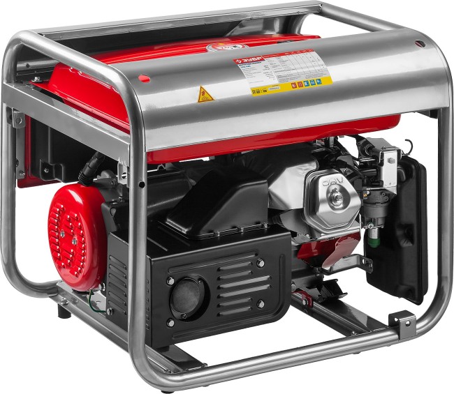 Бензиновый генератор, 4500 Вт, ЗУБР, ( ЗЭСБ-4500 ) Бензиновый генератор, 4500 Вт, ЗУБР, ( ЗЭСБ-4500 )