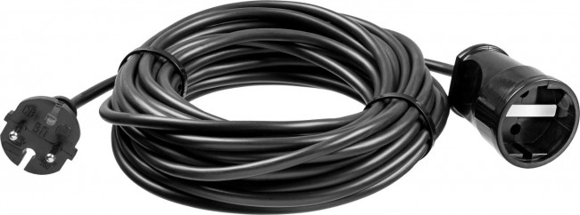 Удлинитель-шнур "ПВС 207-Ш", 10 м, 2200 Вт, 1 гнездо, ПВС 2х0,75 мм2, ЗУБР ( 55023-10 ) Удлинитель-шнур "ПВС 207-Ш", 10 м, 2200 Вт, 1 гнездо, ПВС 2х0,75 мм2, ЗУБР ( 55023-10 )