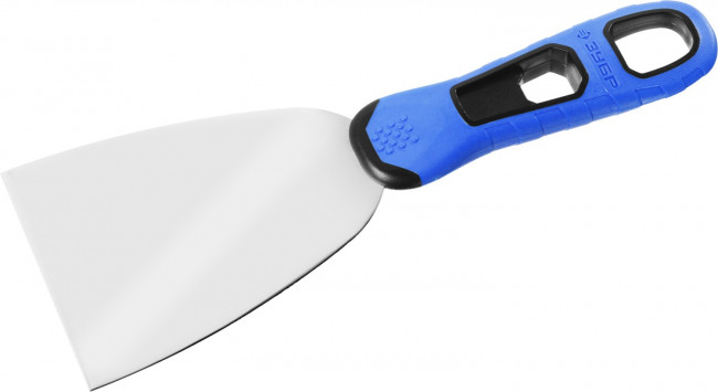 Шпатель ЗУБР "ПРОФЕССИОНАЛ" профилированное нержавеющее полотно, 2к ручка, 80мм,  ( 10049-08_z03 )