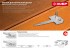 ЗУБР 60 х 30 мм Ключ крепеж с шипом для террасной доски оцинкованный ( 30705 )