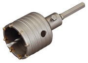 Коронка ЗУБР буровая кольцевая, с шестигранным хвостовиком, 80мм,  ( 2917-80 )